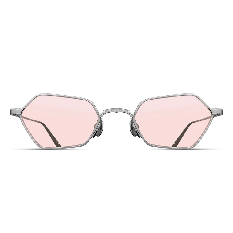 Matsuda M3138 - Brushed Silver Sunglasses