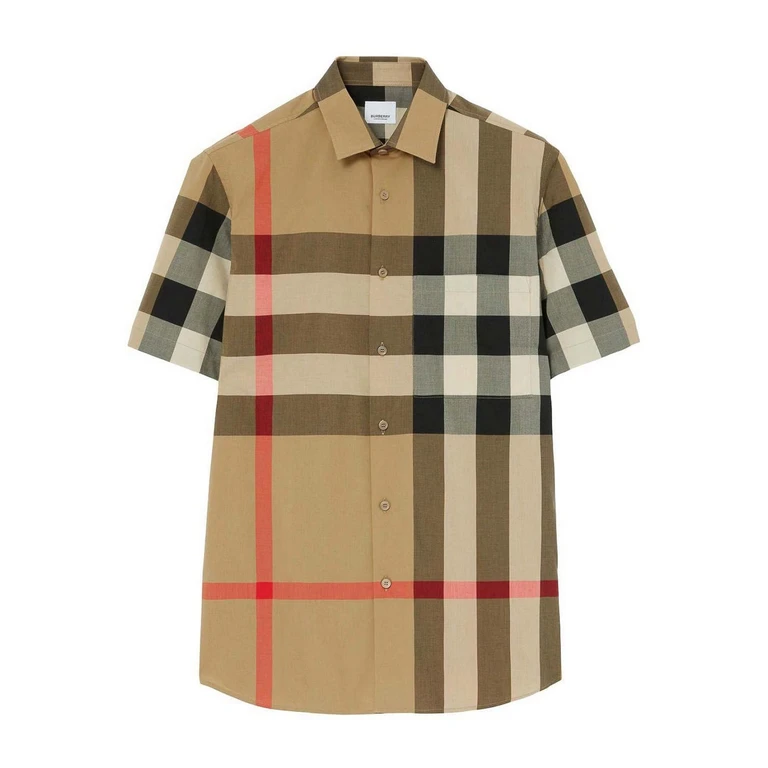Burberry 男士米色衬衫