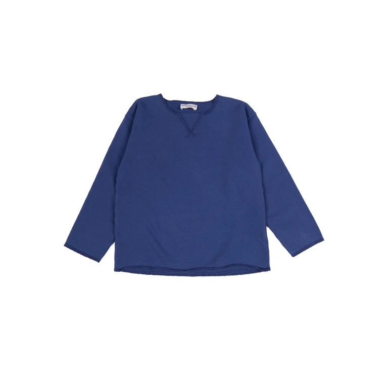 Babe & Tess Sweatshirt Cesare Blue Cotton