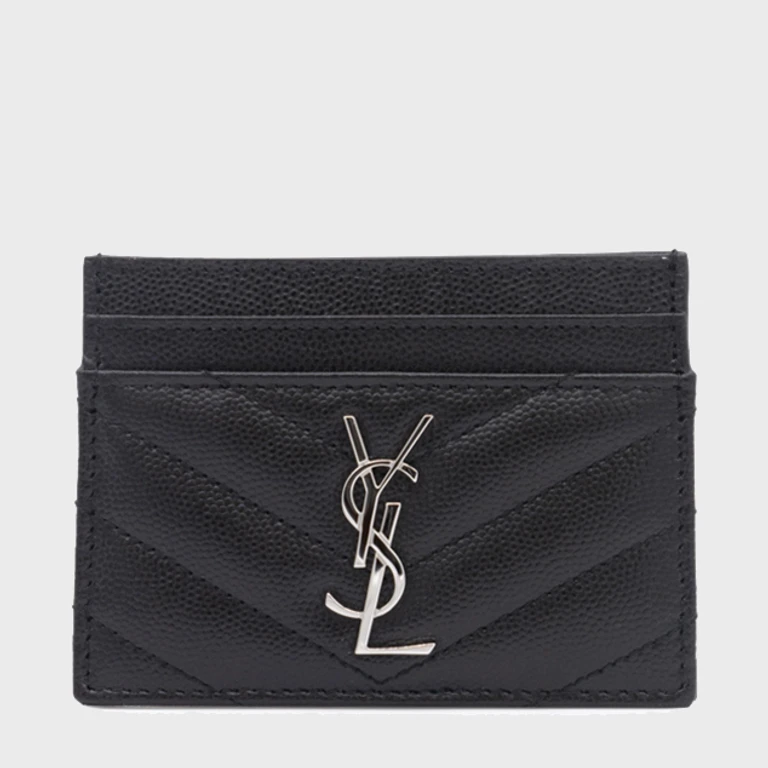 Saint Laurent Cassandre Matelassè Card Holder