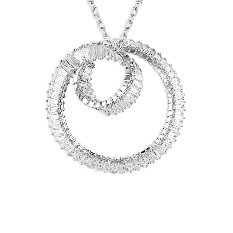 Swarovski Matrix Pendant Necklace, 25.6-29.5