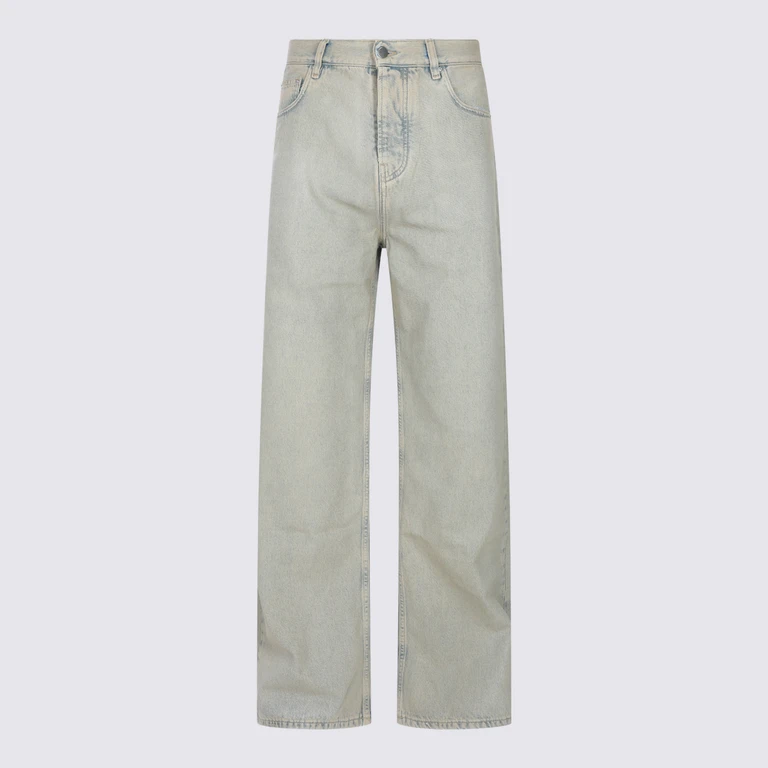 AMIRI Light Blue Cotton Jeans