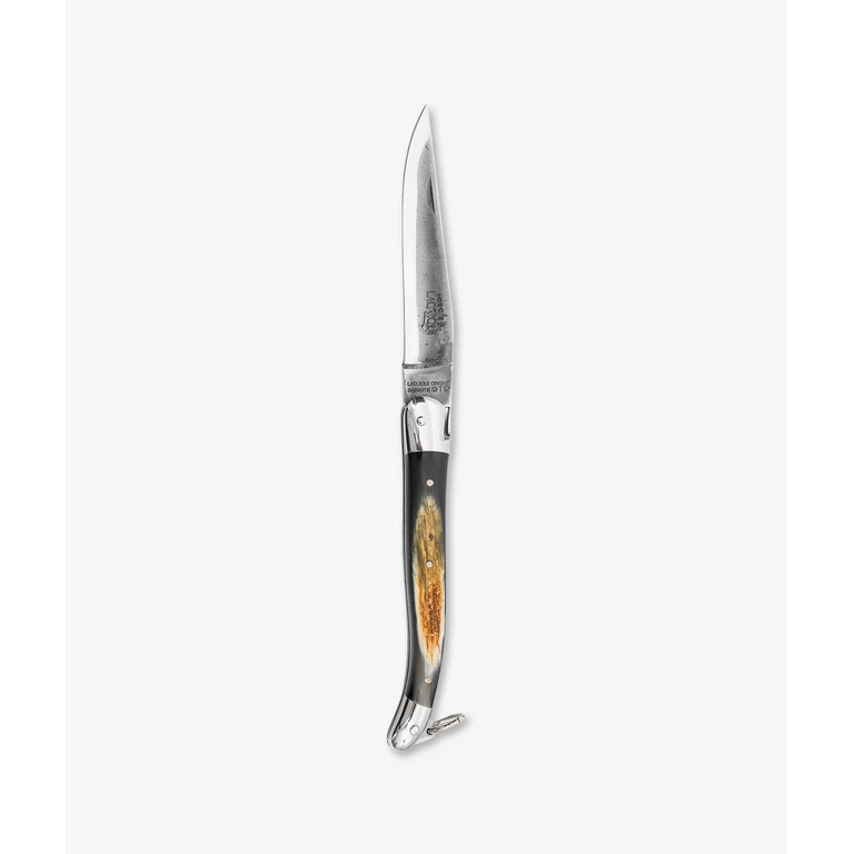 Larusmiani Folding Pocket Knife Aubrac Brown Collectors Knives - Unisex