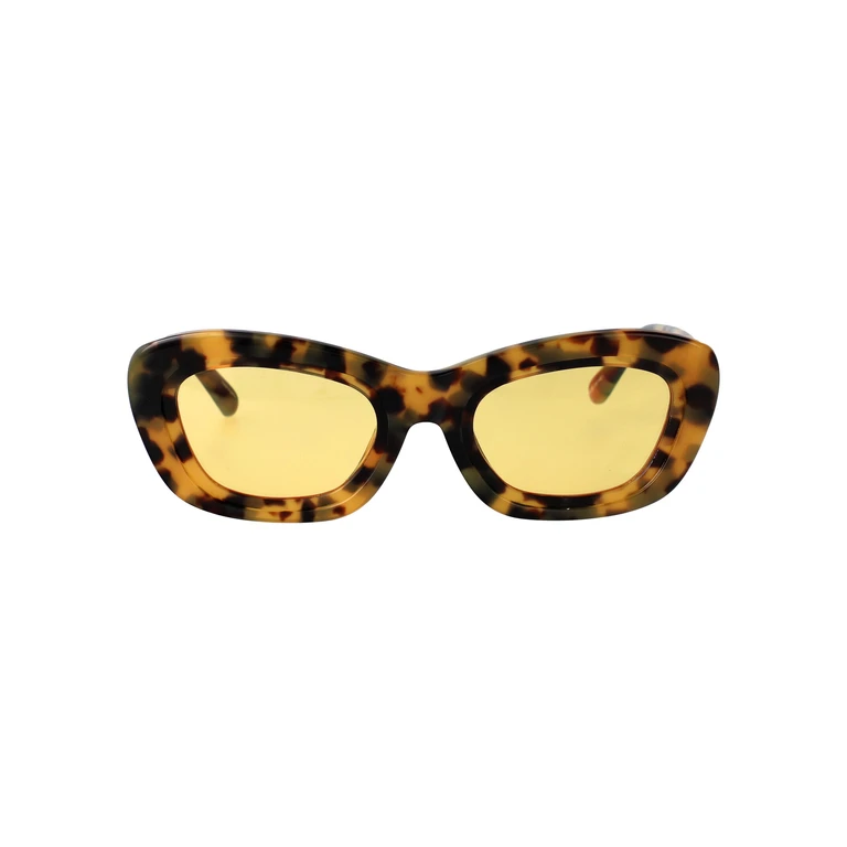 The Attico Attico63c2sun T-shell/silver/yellow Acetate Sunglasses - Women