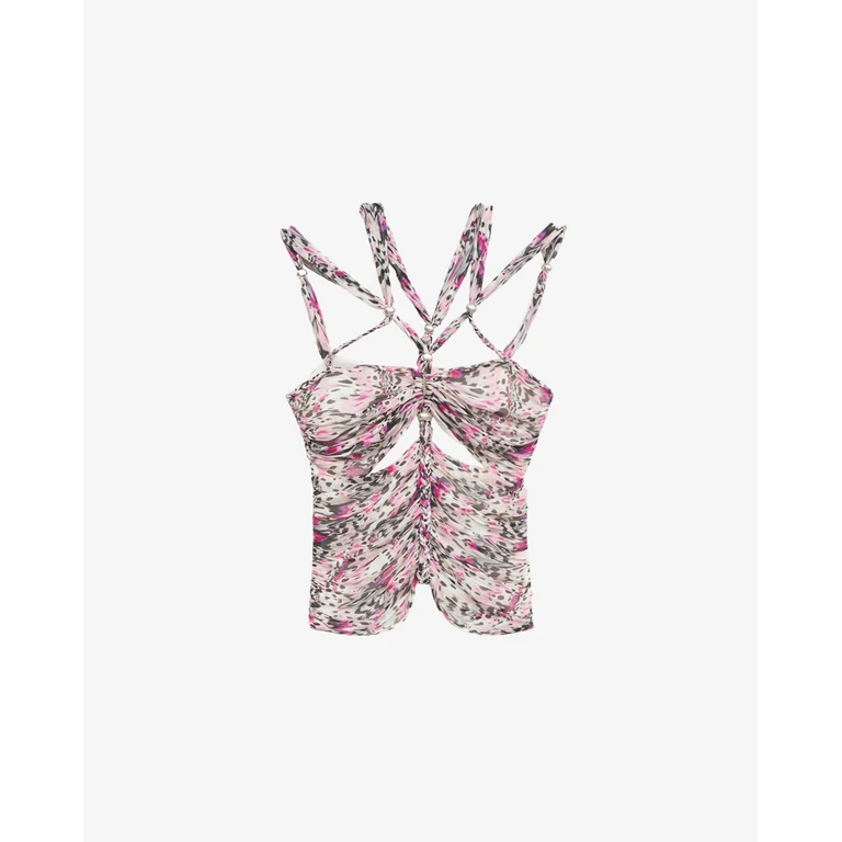 Top Revon - Femme - Rose - Taille42 - Isabel Marant