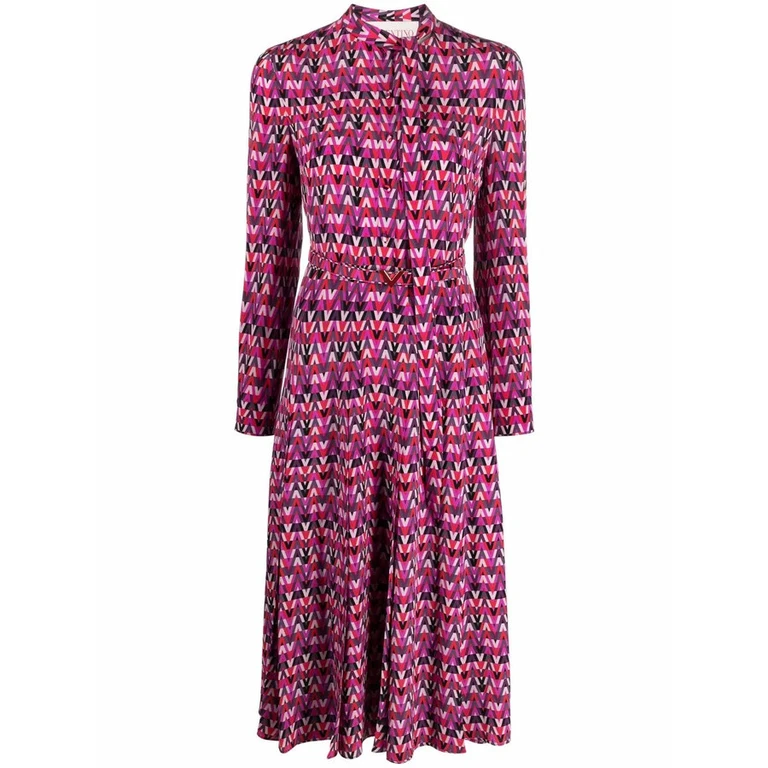 Valentino Garavani Optical Print Shirtdress