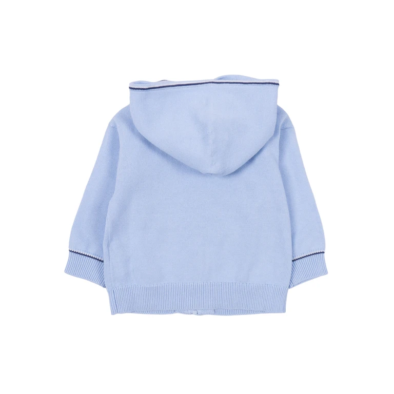 Tartine & Chocolat Gilet Light Blue Cotton Vest
