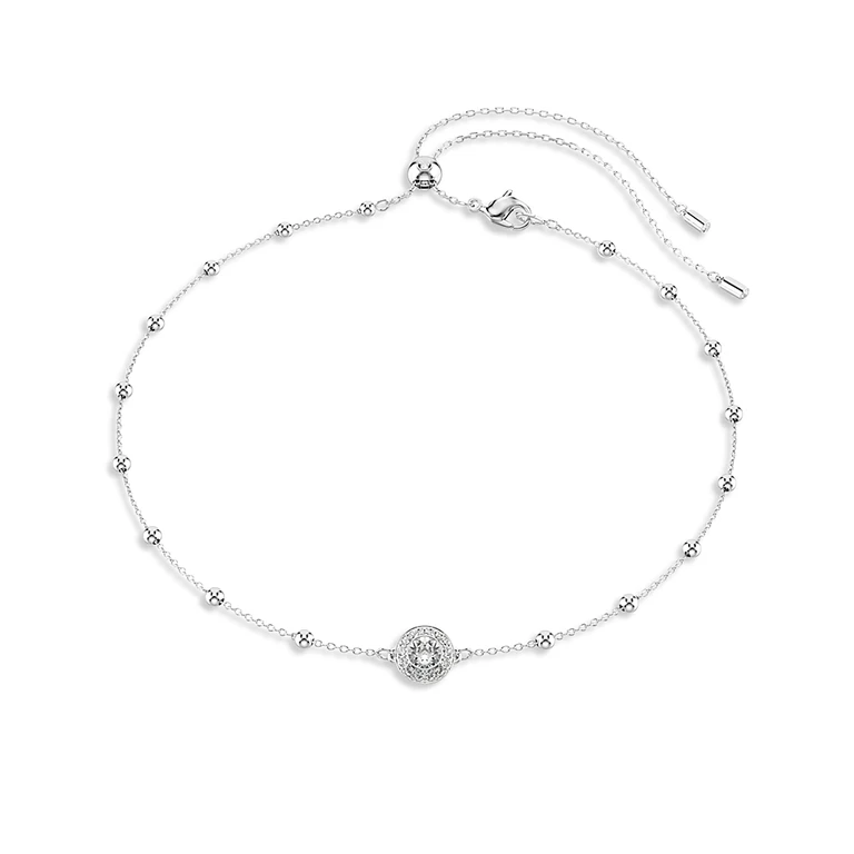 Swarovski Una Crystal Angelic Reversible Pendant Necklace, 14.875-16.875
