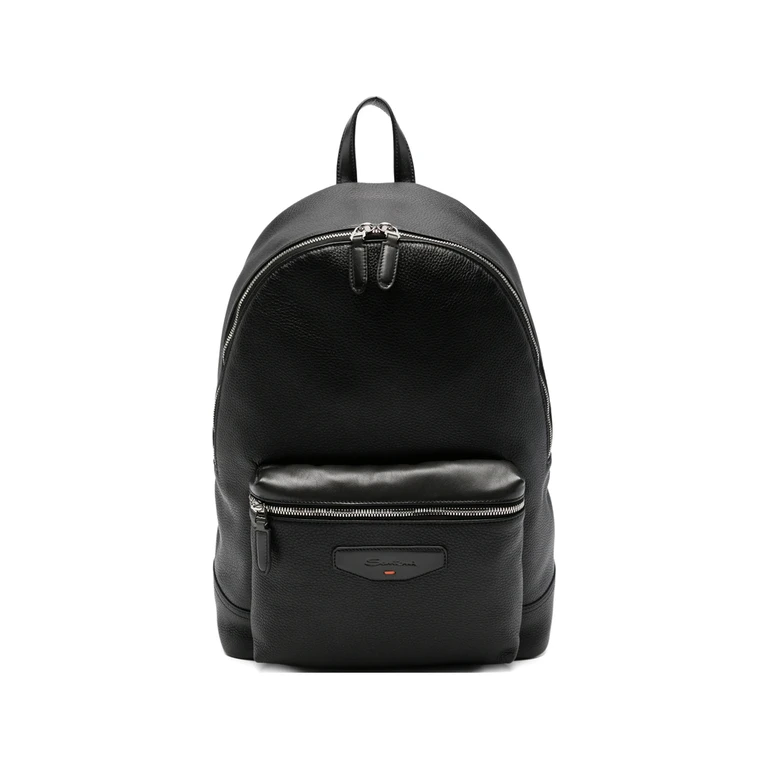 Santoni Leather Backpack