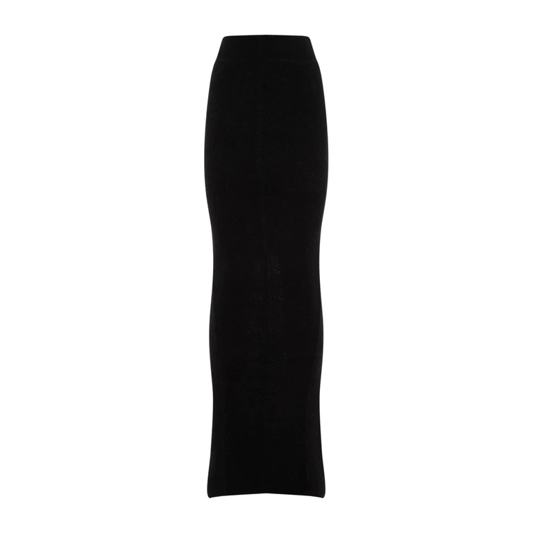 Rick Owens Pillar Skirt Alpaca - Women