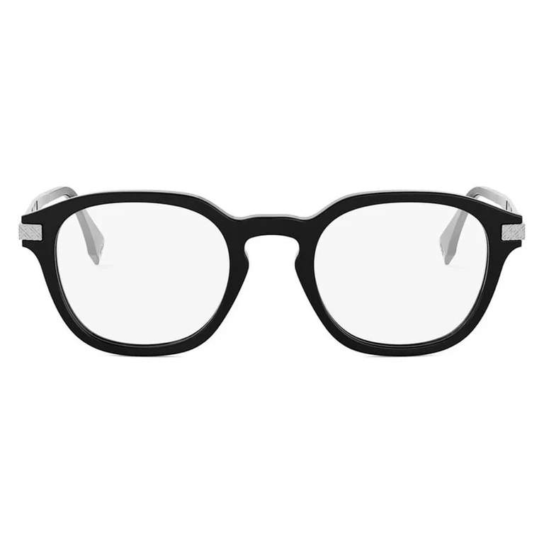 Fendi Demo Square Mens Eyeglasses FE50122F 001 51