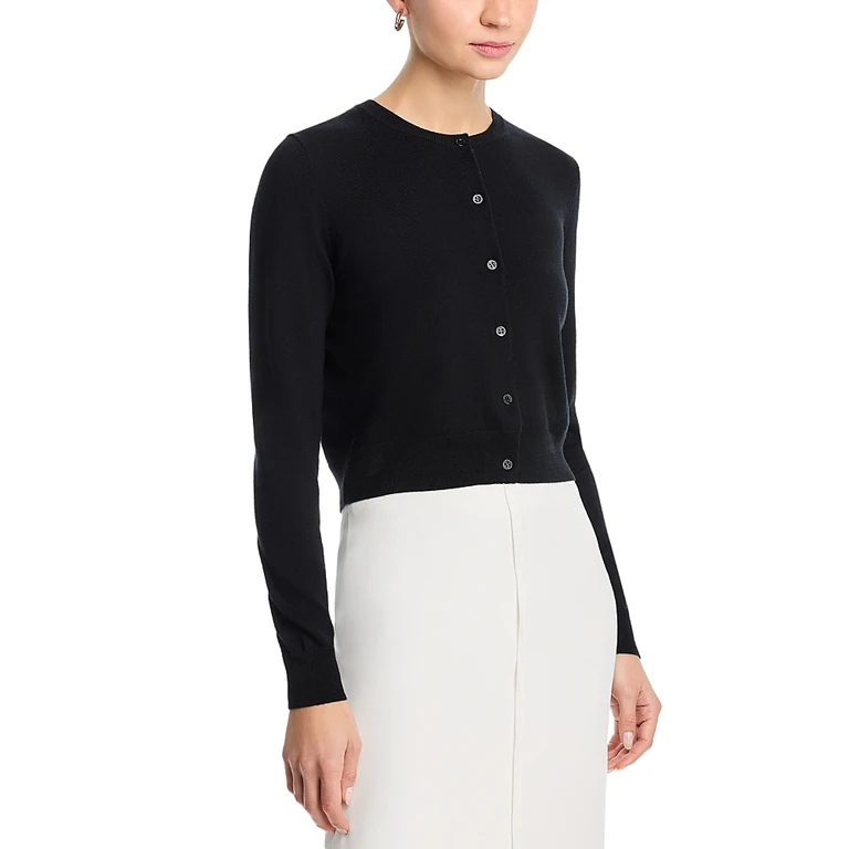 Carolina Herrera Cropped Cardigan Sweater