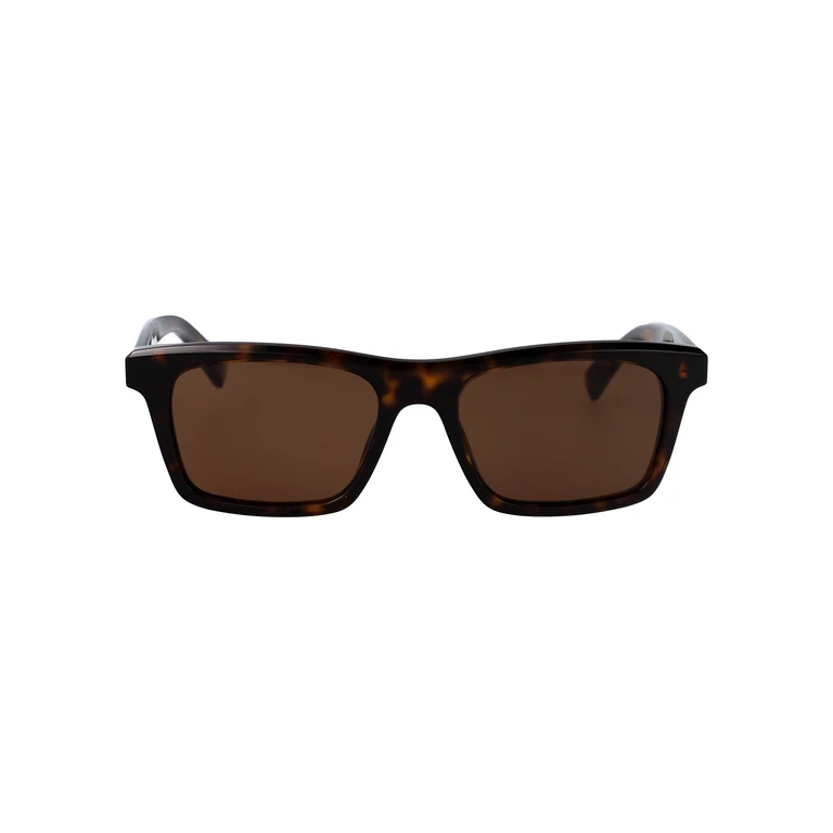 Alexander McQueen Am0472s Havana-havana-brown Injected Sunglasses - Men