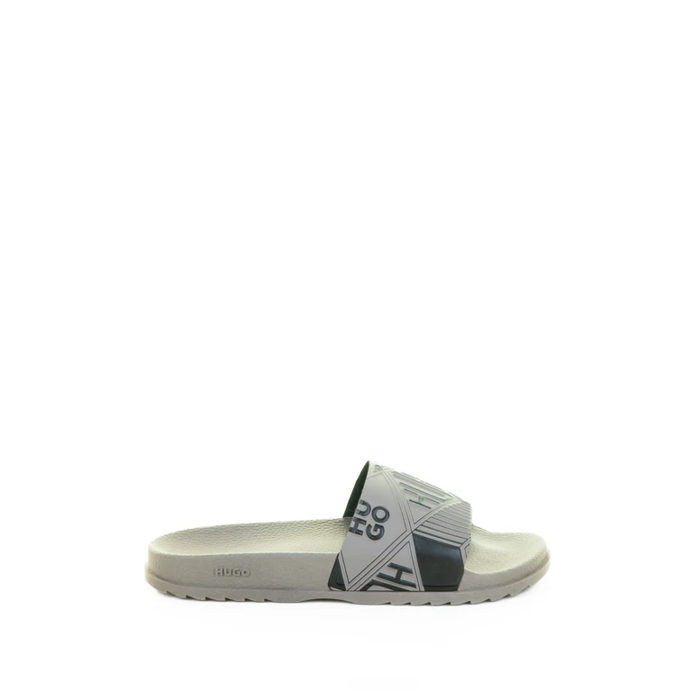 Hugo Boss Sandals Open Brown Rubber - Men