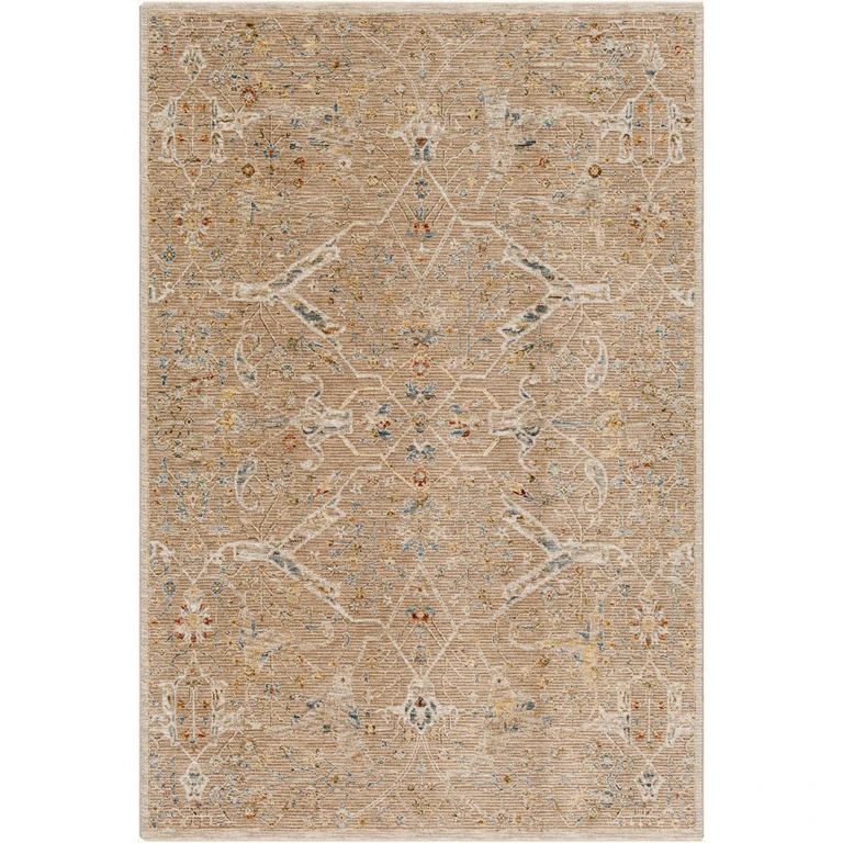Reina 5 x 8 Tan Area Rug