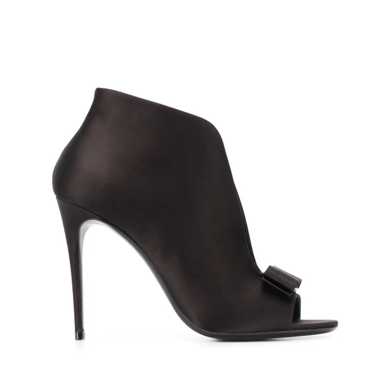 Ferragamo Womens Black Ankle boots Boots