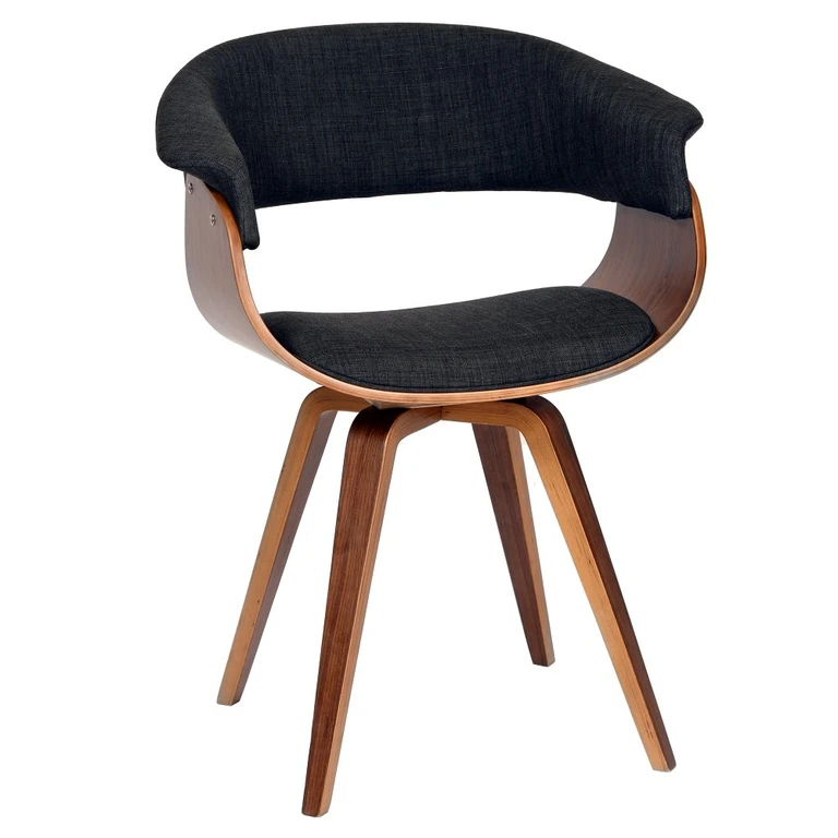 Summer Charcoal and Walnut Dining Room Chair