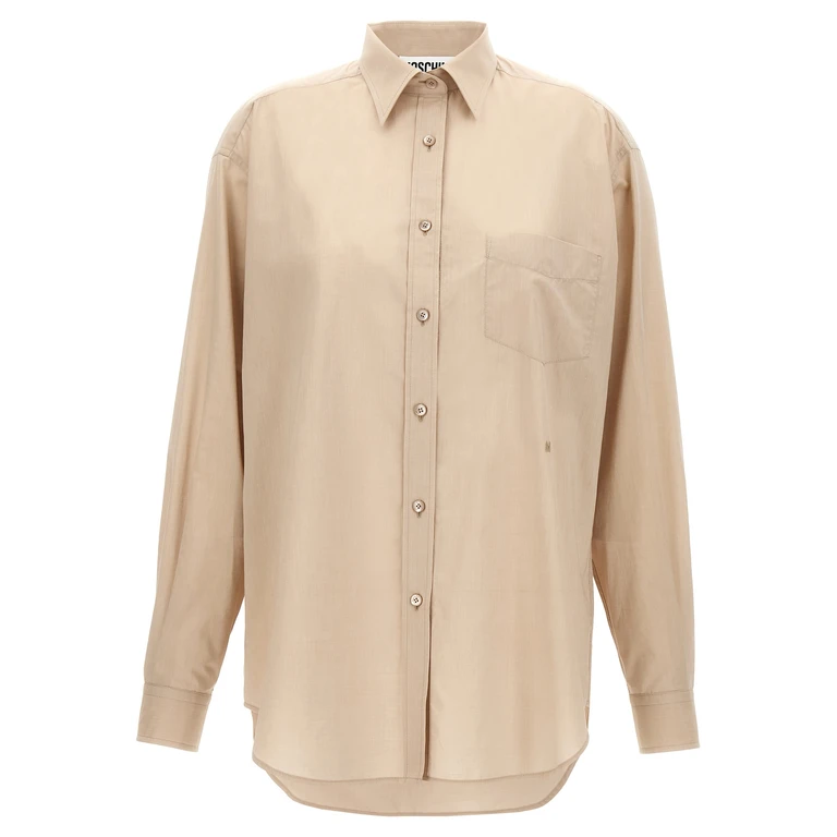 Moschino Beige Cotton Blouse - Women