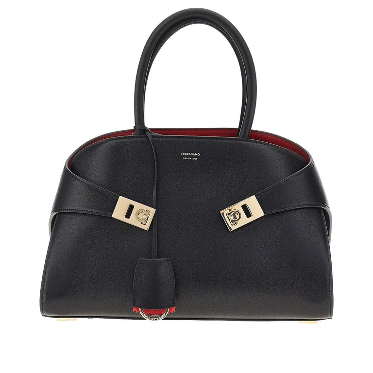 FERRAGAMO Leather medium 'Hug' bag Woman One Size