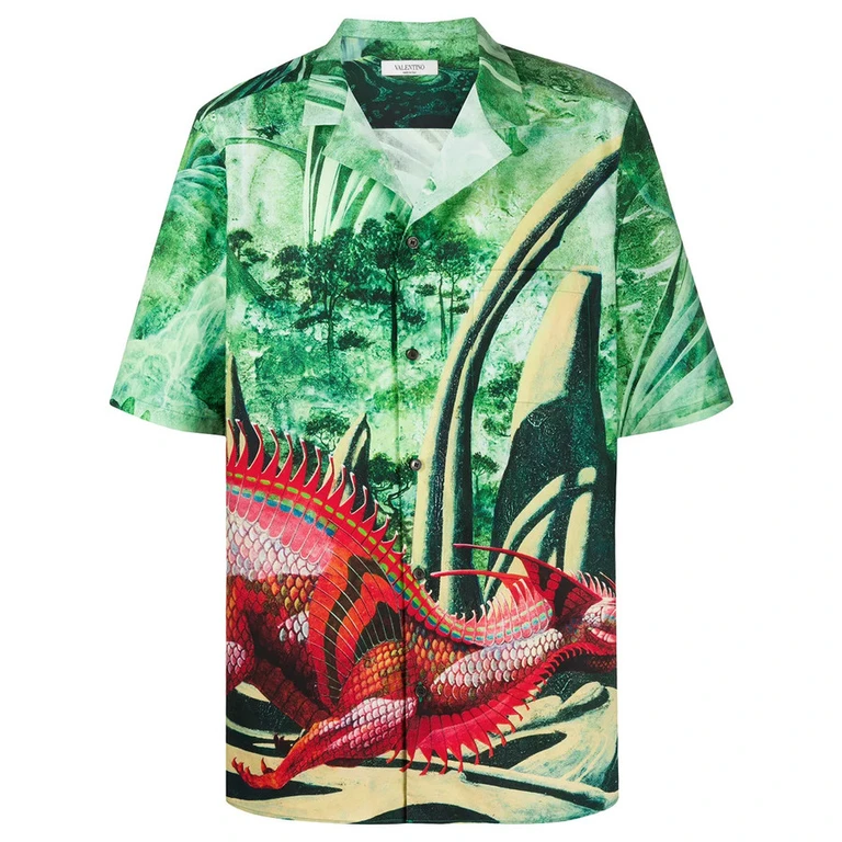 Valentino Garavani Graphic Print Shirt
