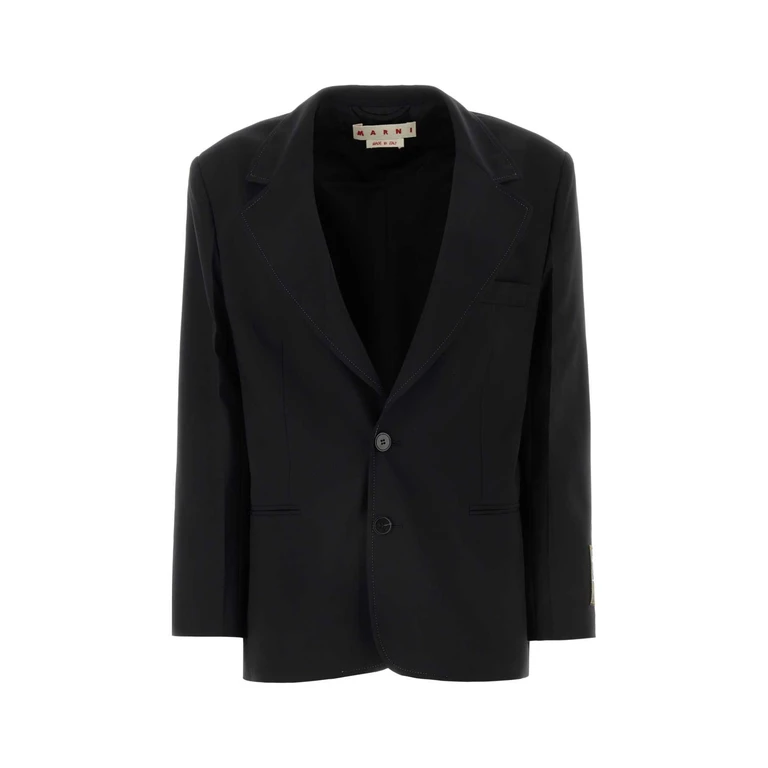 Marni Gima0262u0utp771 00n99 Black Giacche E Gilet