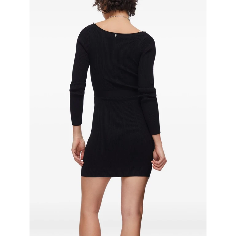 Liu Jo Black Dresses Nero/embrodery - Women