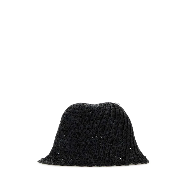 Helen Kaminski Air Force Blue Raffia Rio Bucket Hat Lapis Exterior: Cappelli E Fasce Per Capelli - Women