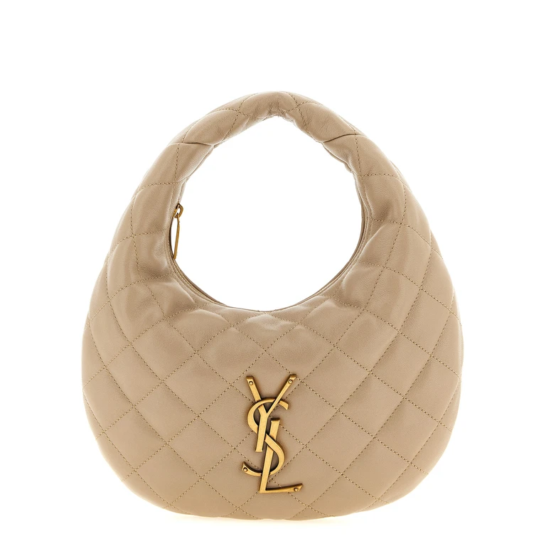 Saint Laurent Beige Lamb Leather Handbag Bag - Women