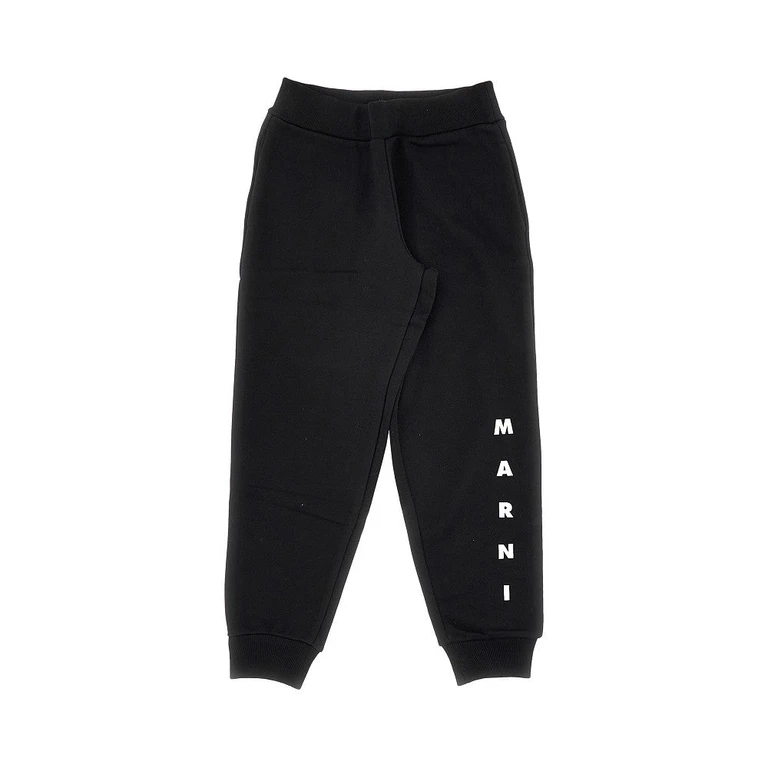 MARNI Logo print sweatpants Kids 12Y