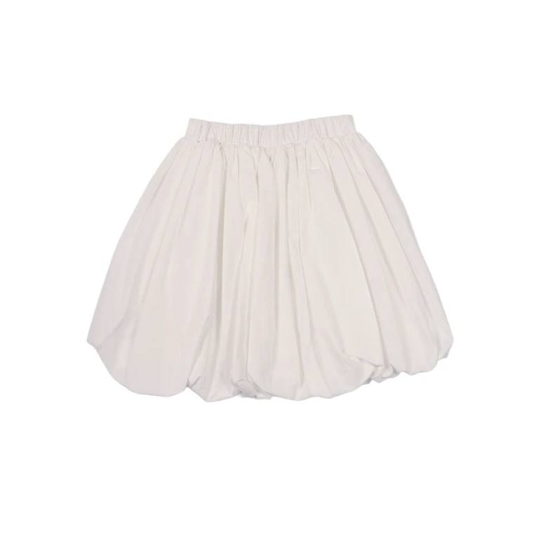 Fendi Jr Popeline Skirt White