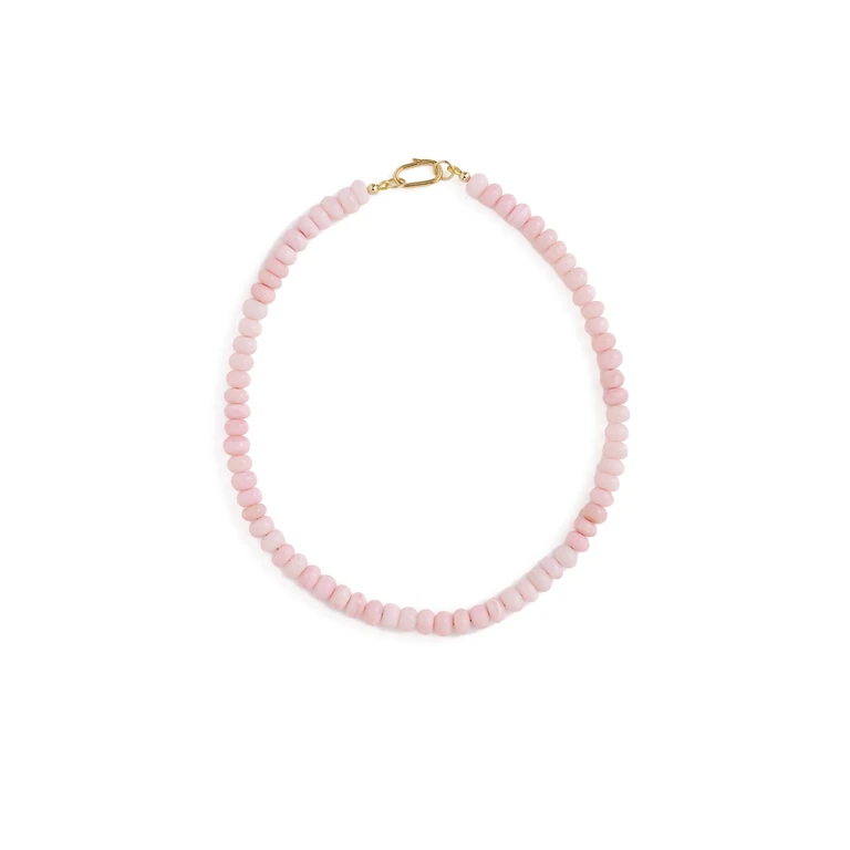 HART Light Opal Gemstone Necklace Pink One Size