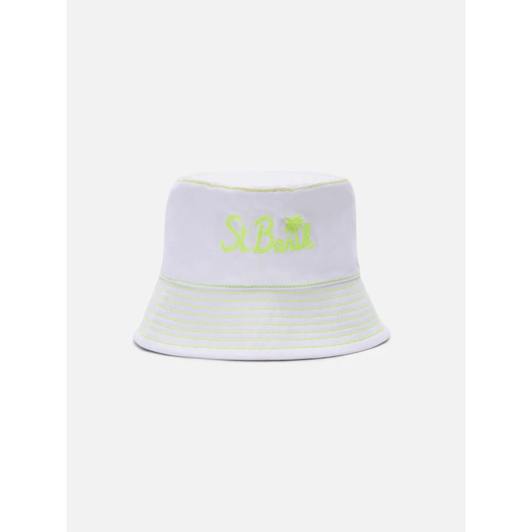 Mc2 Saint Barth Bucket Hat White - Unisex