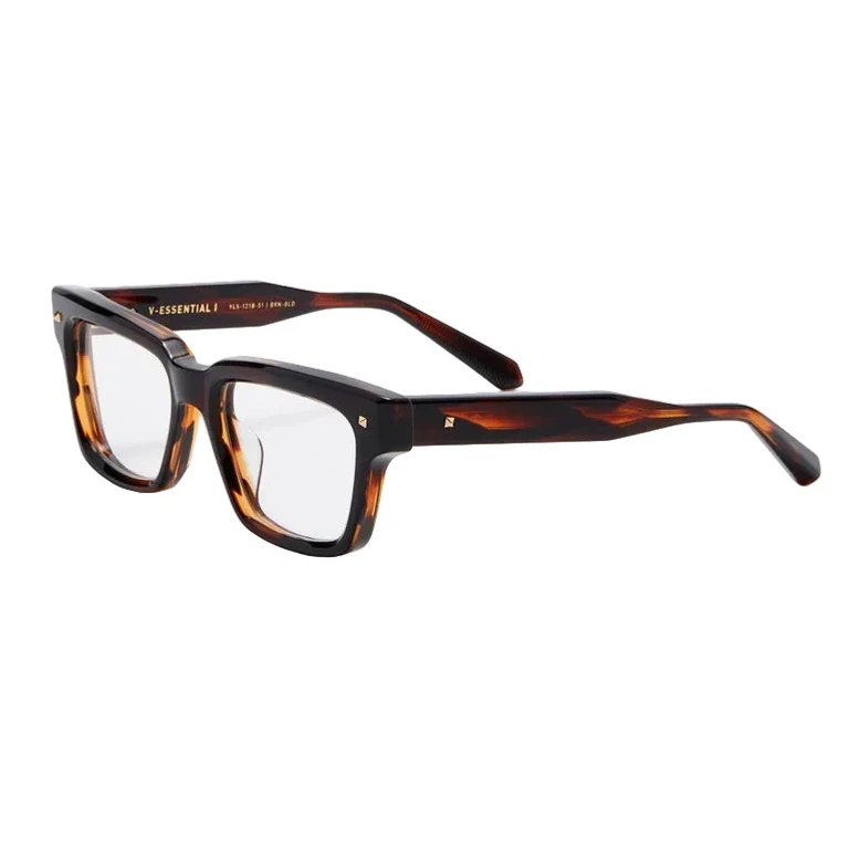 V-Essential Demo Square Mens Eyeglasses VLX-121 B 51