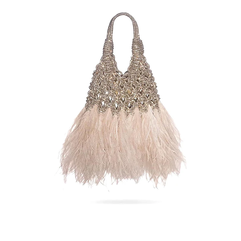 Hibourama Sac Porté Épaule - Argent