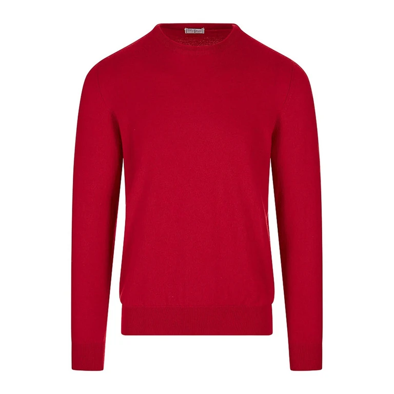 Fedeli Pull Col Rond - Rouge