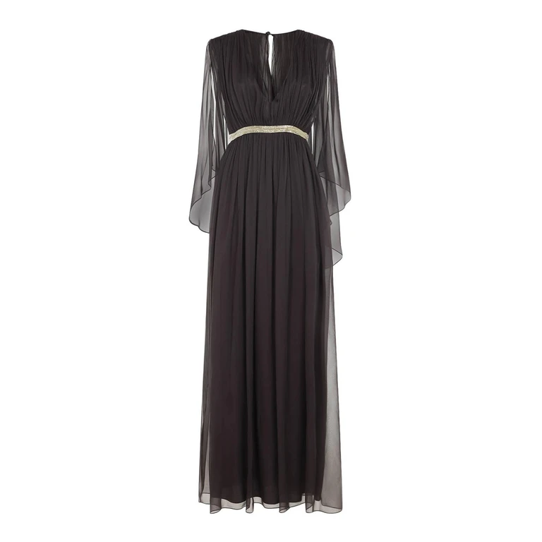 Alberta Ferretti Maxi Robe - Marron