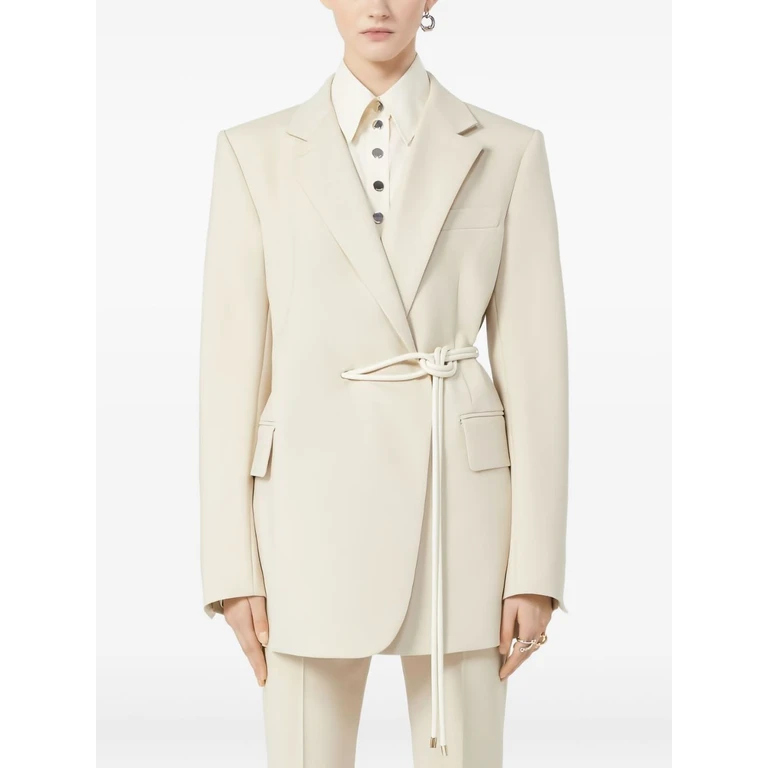 SPORTMAX PRE Coats Ivory Viscosa - Women