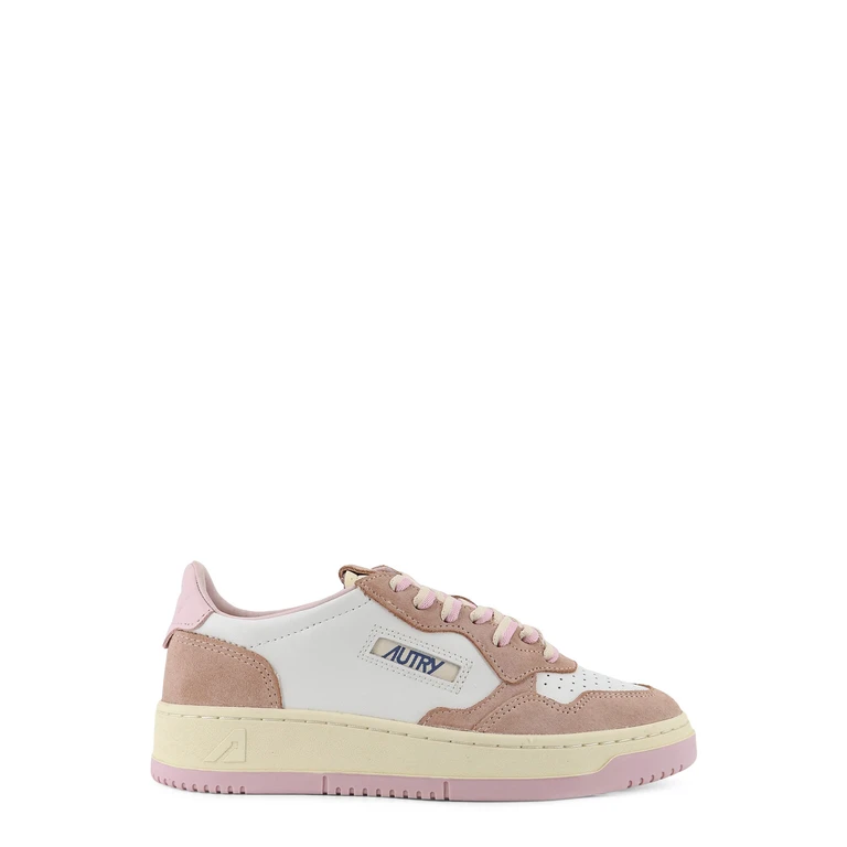 Autry Medalist Low Leather And Suede Sneakers