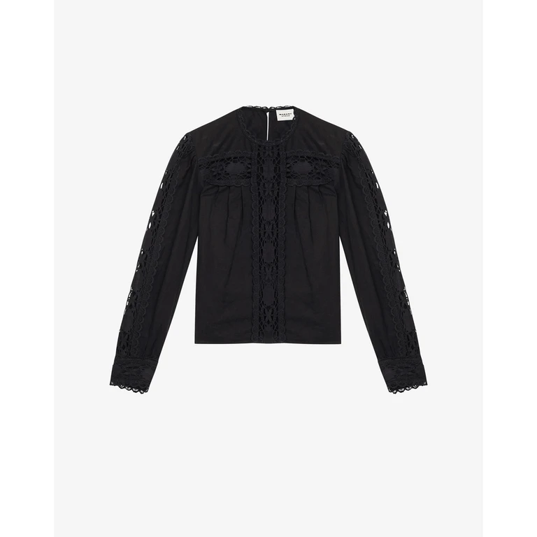 Blouse Valmira - Femme - Noir - Taille34 - Marant Étoile
