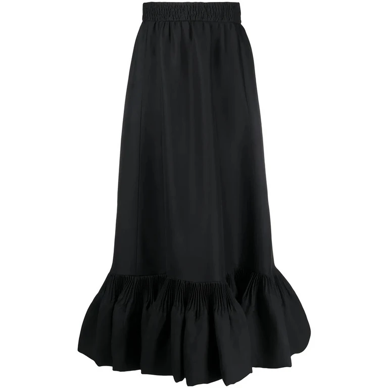 Valentino Garavani Peplum Hem Skirt