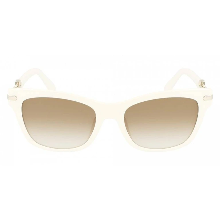 Ferragamo Brown Gradient Rectangular Ladies Sunglasses SF2019SLB 103 54