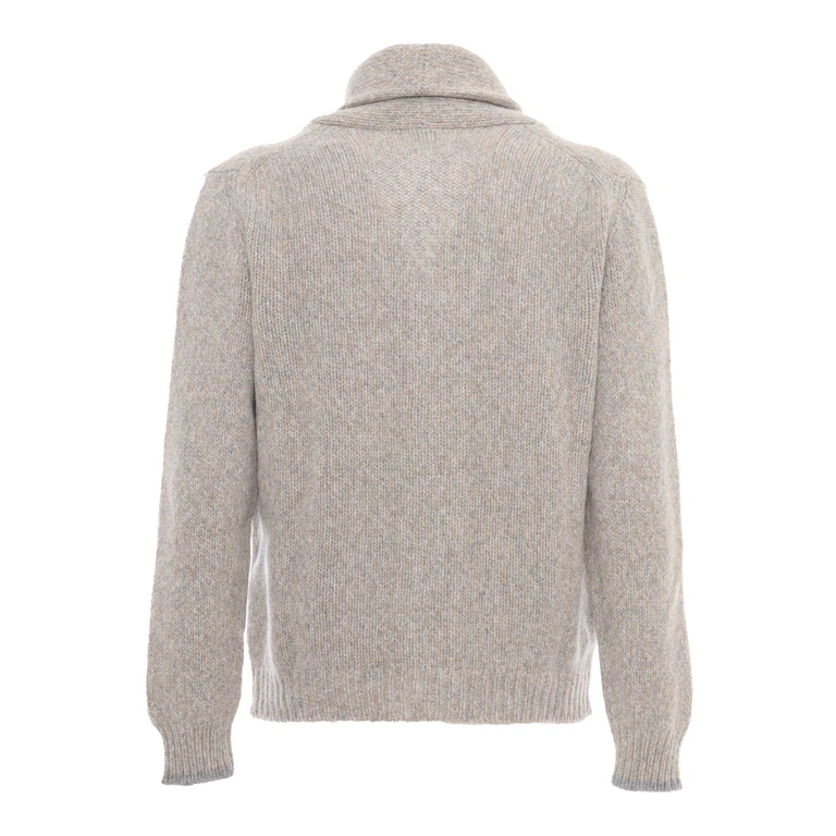 Fedeli Button Cardigan L/s Knitted Sweater Man