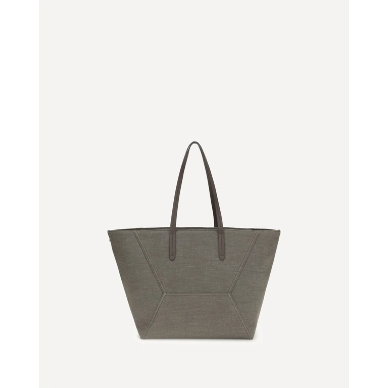 Bolso Tote Brunello Cucinelli de lona BC