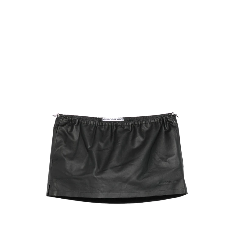 Alexander Wang Leather Mini Skort