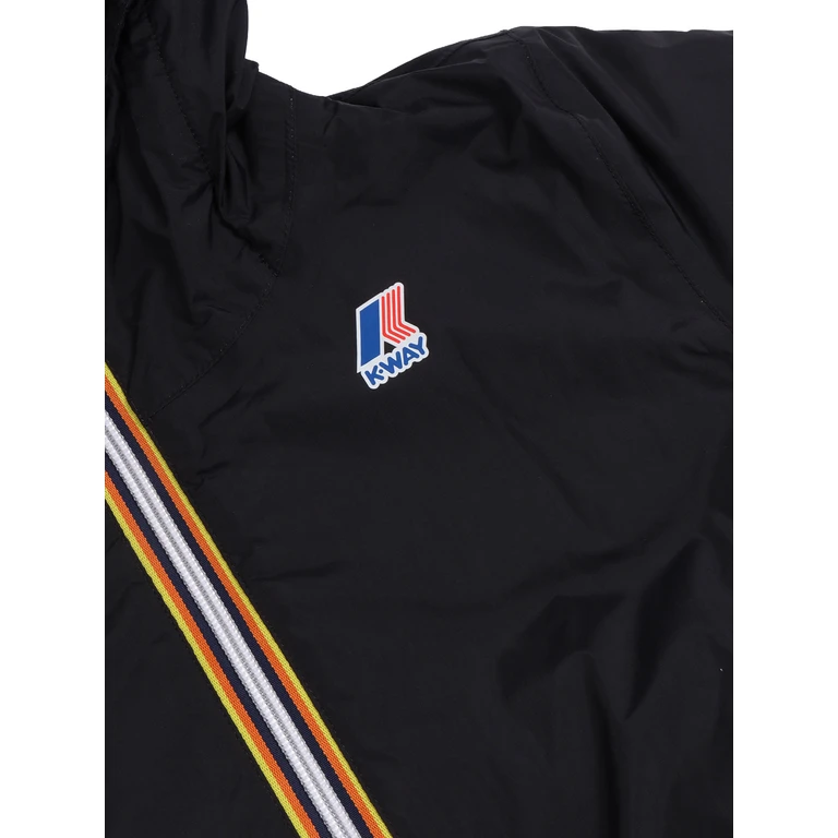 K-Way Kids P. LE VRAI 4.0 CLAUDE WARM JACKET Black Recycled Nylon Giubbino Corto - Kids