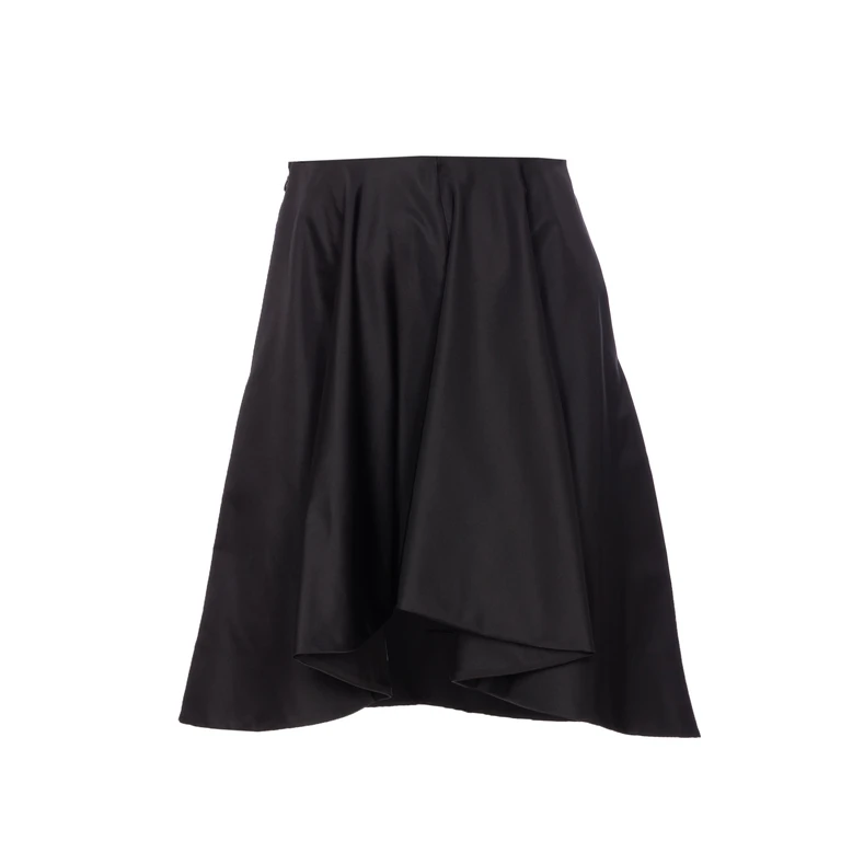 Alexander McQueen Midi Ruched Skirt