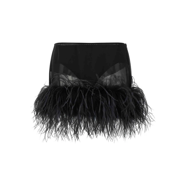 The Attico Mini Jupe - Noir