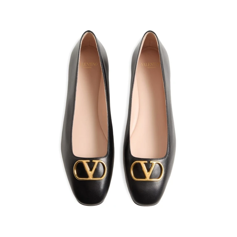Valentino Garavani Flat Shoes Black - Women