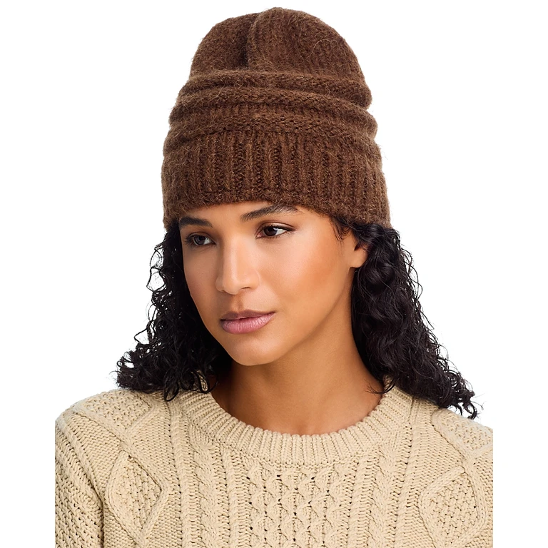 Kyi Kyi Textured Knit Beanie