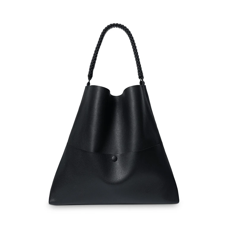 Callista Slim Grained Leather Tote
